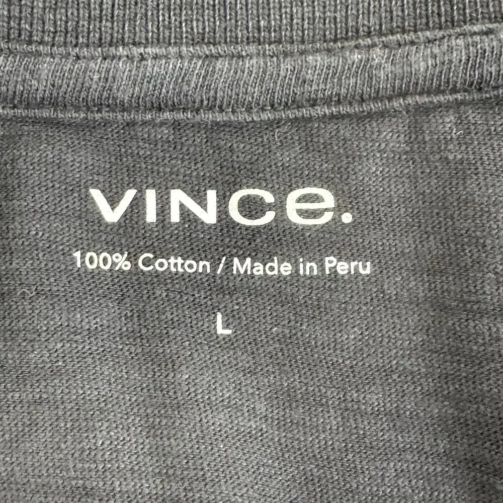 Vince Cotton 3 Button‎ Collared Polo Shirt